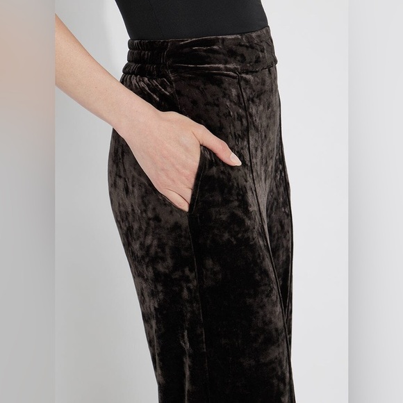 Lysse Shay Crushed Velvet Suit Pant Gray Ash Size XS - Picture 12 of 16